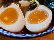 A picture of ramen toppings
