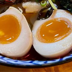 A picture of Jammy Ramen Eggs (Ajitsuke Tamago).
