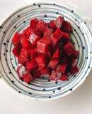 Củ dền ngâm chua ngọt