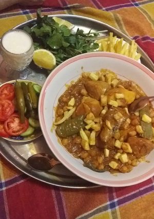 صورة لوصفة رز مبوخ ليبي