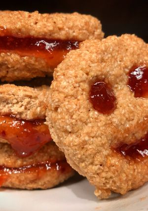 Una foto de Sonrisas de avena galletitas light saludables