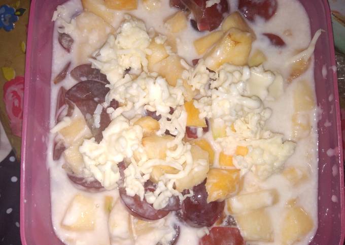 Resep Cara Membuat Salad Buah Oleh Tx Cookpad