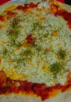 Una foto de Pizza casera. ♥️