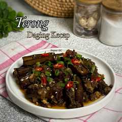 A picture of Terong daging kecap.