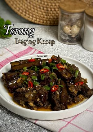 Foto resep Terong daging kecap
