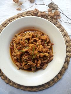 Foto resep Ayam Suwir Tempe