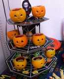 Jack o' Lanterns από πορτοκάλια (Orange Jack o' Lanterns) 🎃🎃🎃