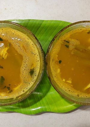A picture of Masoor Dal & Drumstick Soup.