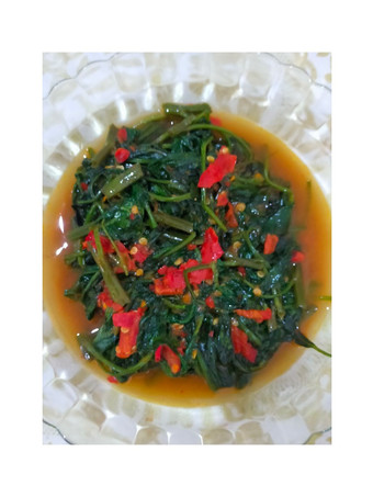 Cara Gampang Menyiapkan Kangkung chau belacan(tumis terasi) Anti Gagal