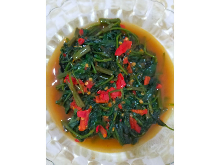 Cara Gampang Menyiapkan Kangkung chau belacan(tumis terasi) Anti Gagal