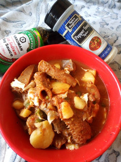 A picture of Kamoniya soup 🍲.