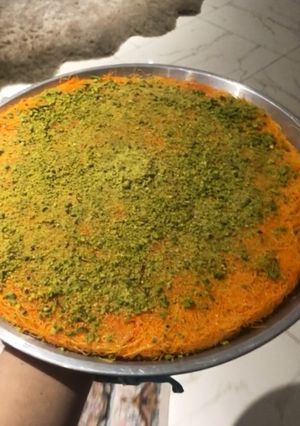 صورة لوصفة كنافة بجبنة العكاوي ✨