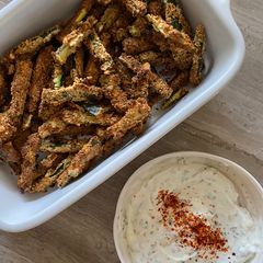 A picture of Zucchini fries 🍟.