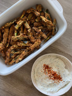 A picture of Zucchini fries 🍟.