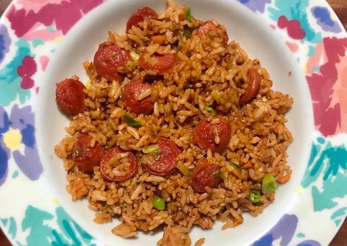 Resep Nasi goreng sosis mentega non MSG, Sempurna