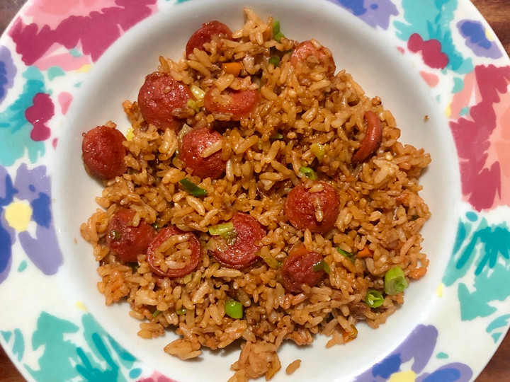 Resep Nasi goreng sosis mentega non MSG, Sempurna
