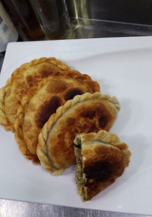 韭菜盒子 的食譜成品照片
