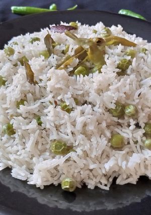 A picture of Simple Peas Rice.