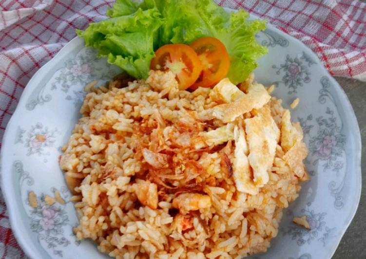 Nasi goreng udang terasi
