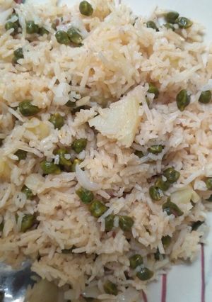 A picture of Veg rice.