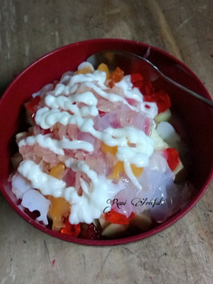Foto resep Salad buah Yakult