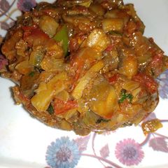 A picture of Kadhai Mushroom.