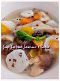 Sup Lobak Jamur Hioko