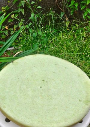 Foto resep Oat chiffon pandan cake Rice cooker
