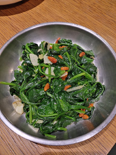 A picture of Sauteed Spinach.