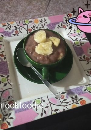A picture of Ragi porridge.