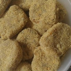 A picture of Chicken nuggets.