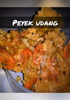 Foto resep Peyek Udang