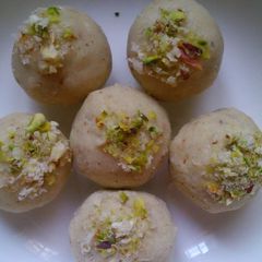 A picture of Rice Flour Pinni.