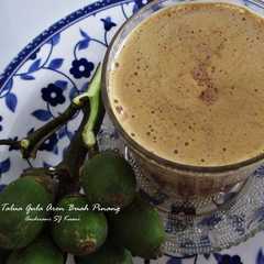 A picture of Teh Talua Gula Aren Buah Pinang.