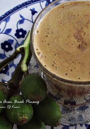 Foto resep Teh Talua Gula Aren Buah Pinang