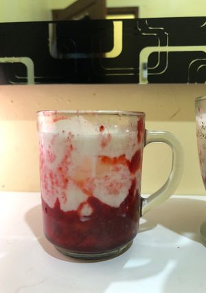 Foto resep Korean strawberry milk