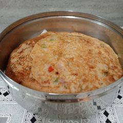 A picture of Mix flour chilla.