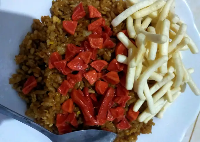 Nasi goreng sosis