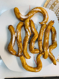 Una foto de Churros caseros