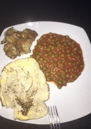 Tojásban sült karfiol recept fotója