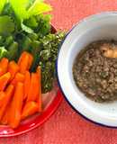 น้ำพริกมะกอกปลาย่างพริกขี้หนูสดแกล้มผัก🥬🥚🌶️🧄🍋