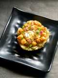 Raw Banana Katori Chaat