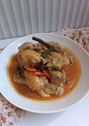 Foto resep Gulai Ayam Kacang Panjang