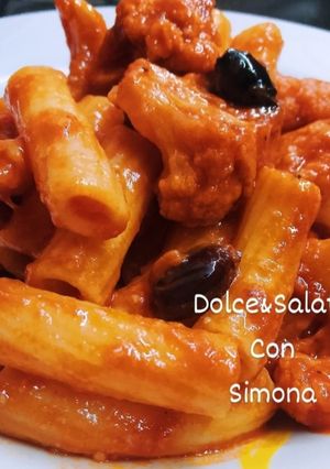 Foto di Rigatoni con cavolo alla puttanesca