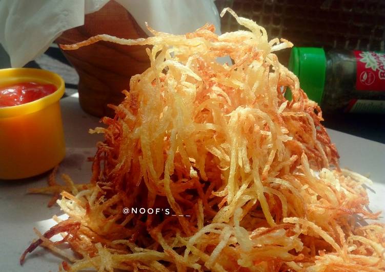 WAJIB DICOBA! Inilah Resep Rahasia Chips de Zanahoria // Kremesan Wortel kriuk Gampang Banget
