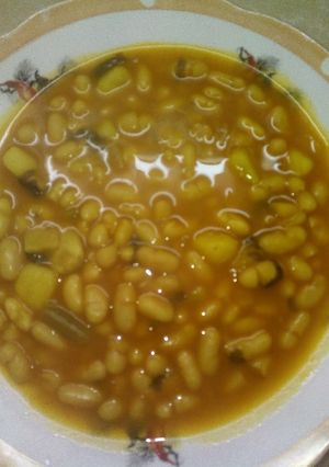 صورة لوصفة لوبيا بيضاء اقتصادية