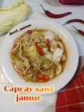 Capcay sawi jamur