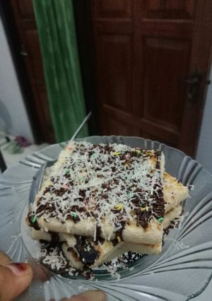 Foto resep Roti bakar rumahan /roti bakar simpel/rotibakar coklat keju