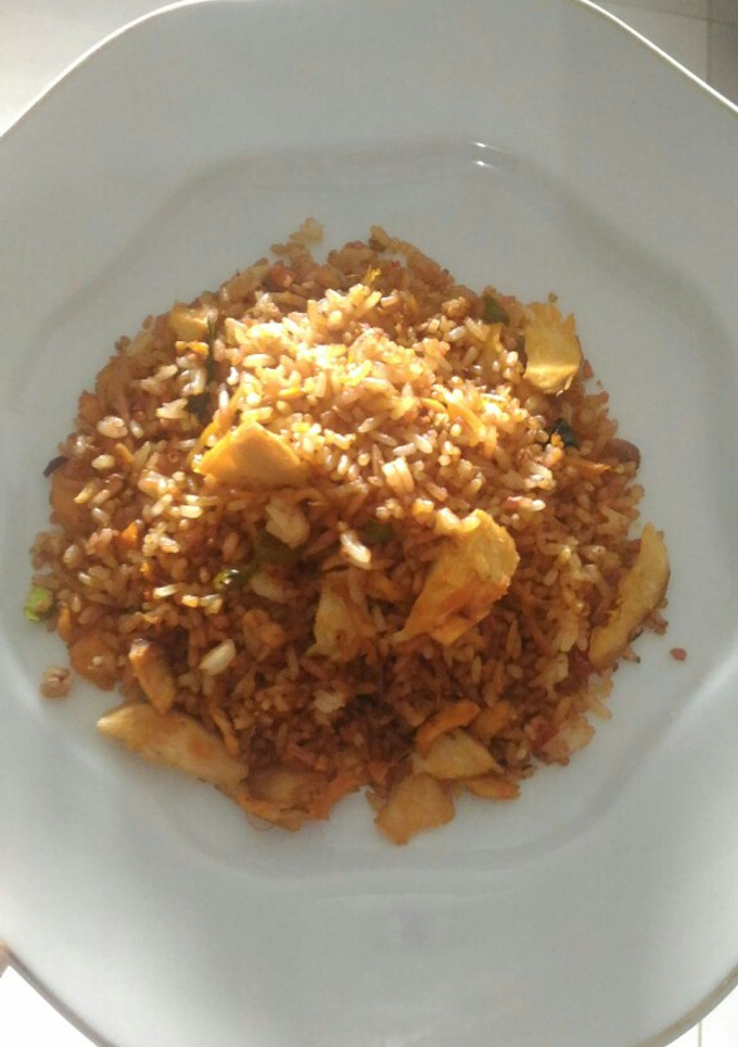 Foto resep Nasi goreng samyang