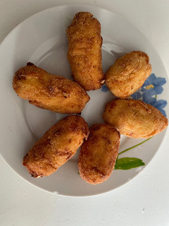 Una foto de Croquetas de pollo deluxe